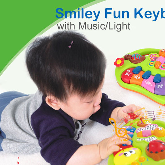 Baby Toys Learning Machine Toy with Lights & Music & Learning Stories Toy Musical Instrument for Toddler 6 month eprolo