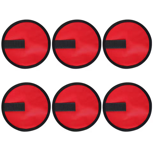 6 - piece set of 5.9 - inch lure wraps. Doubles as covers, gloves, hook protectors. Keeps anglers safe while fishing. - Smart Savvy