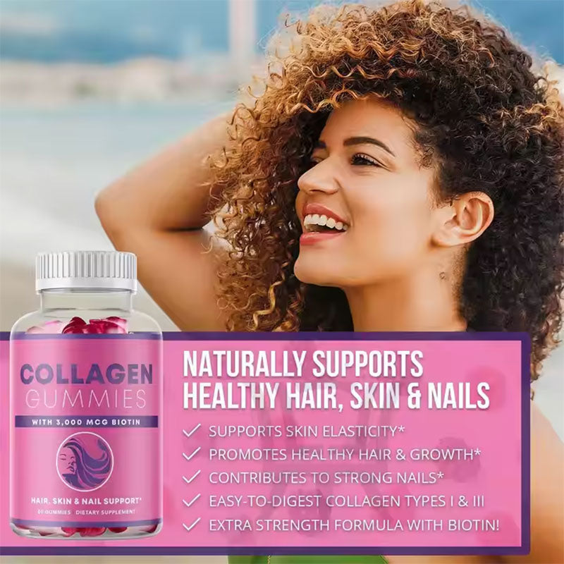 Collagen gummy bear gummy biotin - Smart Savvy