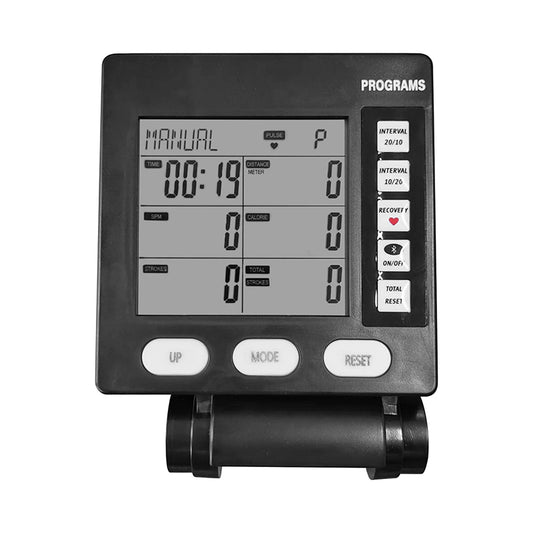 New multifunctional rowing machine counter, durable, easy to install, suitable for office and hotel workouts. - Smart Savvy