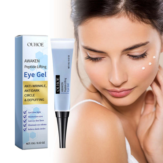 Ouhoe Firming Eye Gel, Anti-Wrinkle, Light Up Fine Lines And Dark Circles Under Eyes Firming And Hydrating Moisturizing Gel eprolo