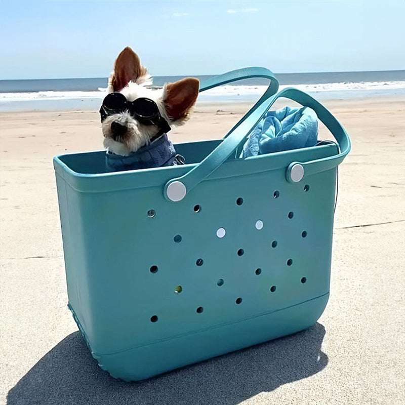 Boggs Bag: Extra Large Waterproof EVA Rubber Tote for Women, Ideal Christmas Gift & Travel Companion. - Smart Savvy