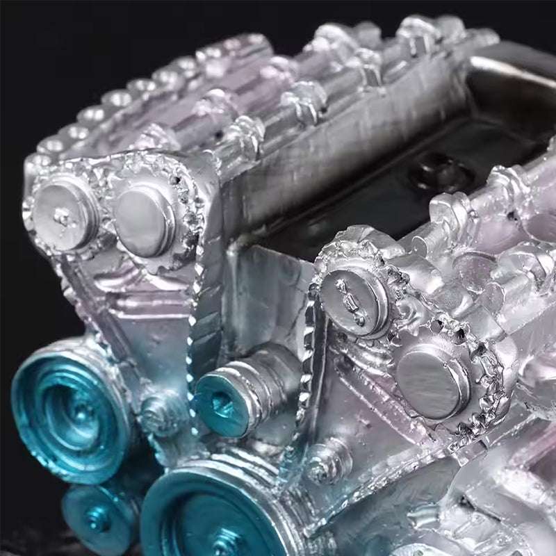 8 - Cylinder Resin Simulation Car Engine Model Kit. A Full - Metal DIY Assembly Toy for Car Enthusiasts - Smart Savvy