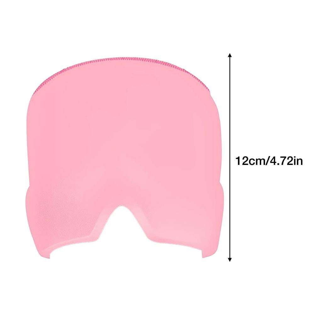 Migraine Relief Hat Ice Pack Headache Relief Gel Eye Mask Cold Therapy Migraine Face Mask Elastic Bag eprolo