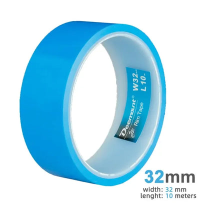 Tensilized Strapping Tape for Tubeless Bicycle Rims, 9.14m long, widths of 23/25/27/29/32/34mm, good residue-holding. - Smart Savvy