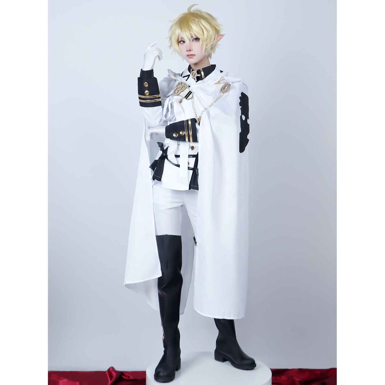 The end of the fiery angel cosplay clothes anime animation clothes Krulumigar Shoes that come with cosplay clothing - Smart Savvy