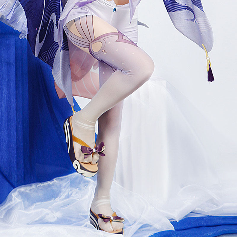 Genshin Impact Haizhi Island Modern Goddess Witch Coral Palace Xinhai Cosplay anime Clothing Matching Shoes - Smart Savvy