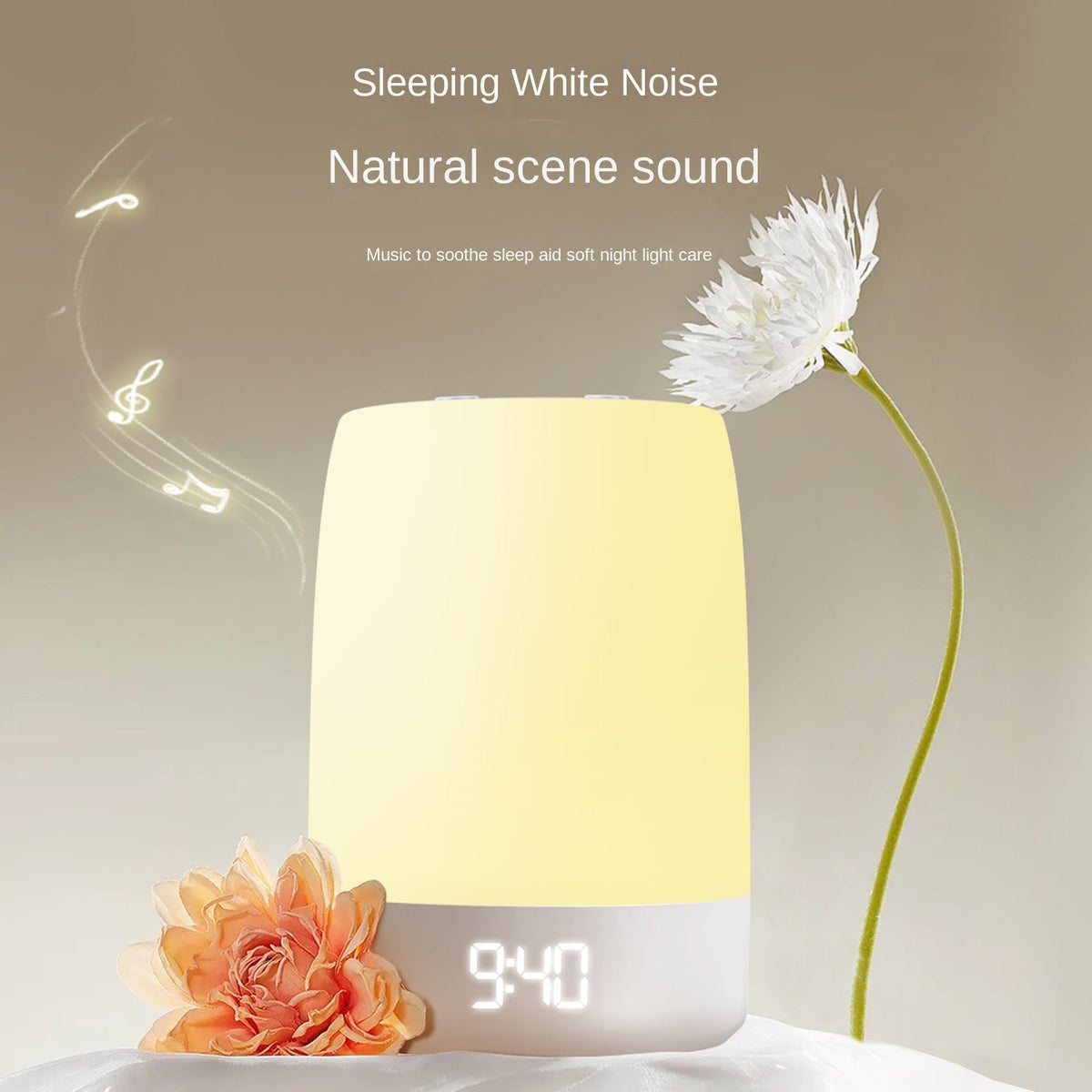 Youmian White Noise Sleep Device Breathing Atmosphere Light Music White Noise Sleep Aid Intelligent Timing eprolo
