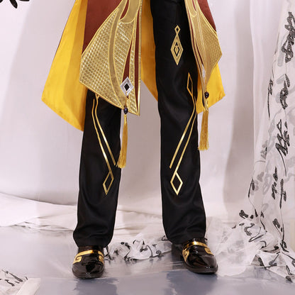 Genshin Impact Morax Zhongli high matching version Zhongli cos clothes matching shoes - Smart Savvy