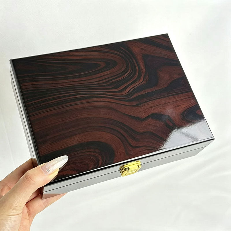 Classic Wooden Jewelry Box with Lock – Premium Storage Case eprolo