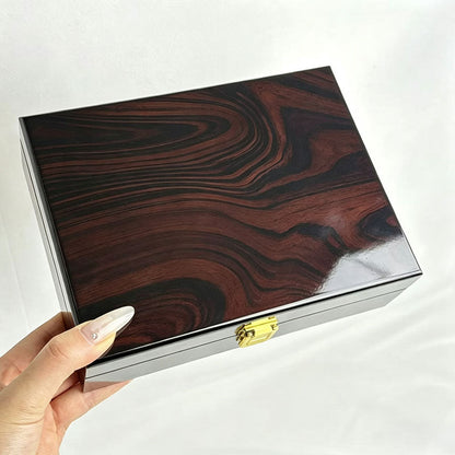 Classic Wooden Jewelry Box with Lock – Premium Storage Case eprolo