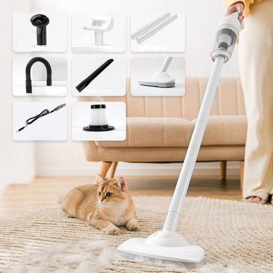 Cordless Household USB Charge Vacuum Cleaner for Office Car Pet Hair 12000Pa Suction Handheld Vacuum Cleaner eprolo