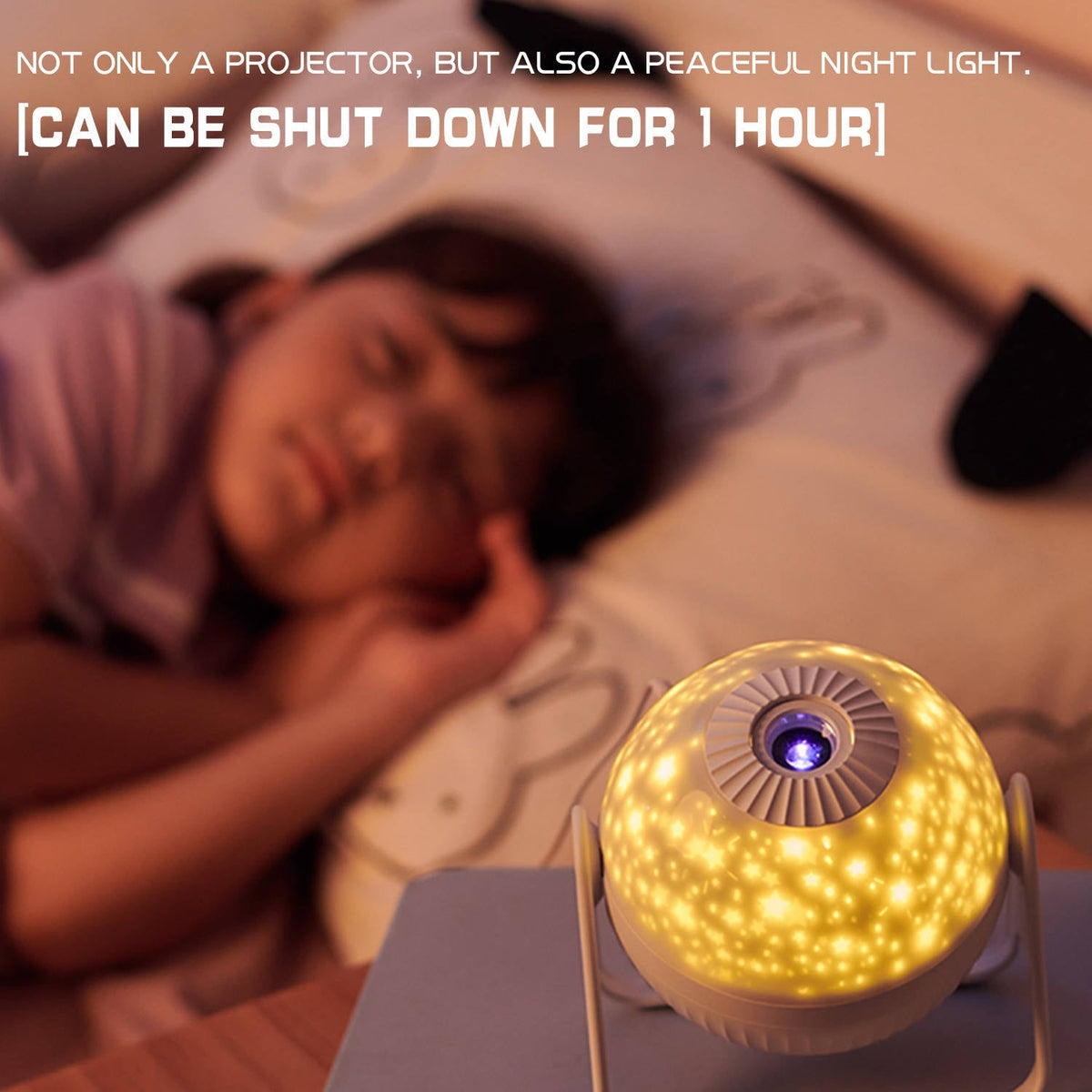 Star Planetarium 7 in 1 360 Adjustable with Planets Nebulae Moon for Kids Room Decor Night Light Ambiance Galaxy Projector eprolo