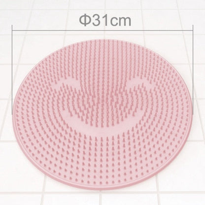 Silicone Bath Shower Back Brush Massager Bath Foot Brush Dead Skin Anti Skid Pad Bath Mats eprolo