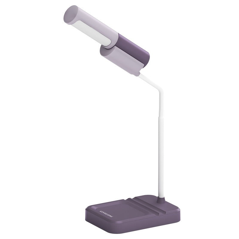 New LED Simple Eye Protection Desk Lamp USB Rechargeable Infinitely Variable Light Student Reading Desktop Small Desk Lamp eprolo