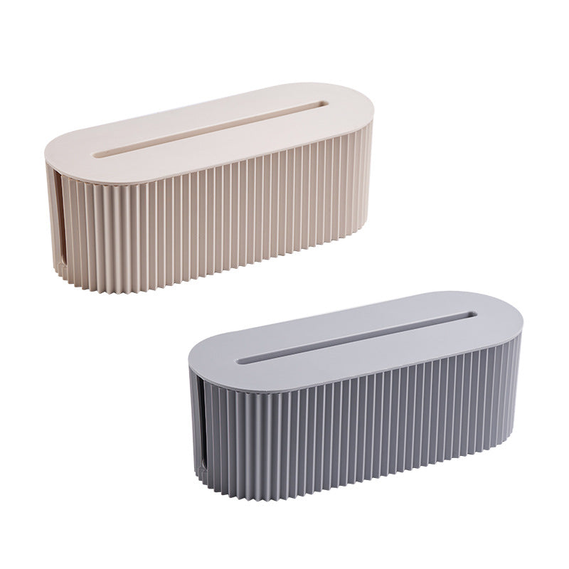 Desktop Outlet Cable Storage Box Power Plug Organizer eprolo
