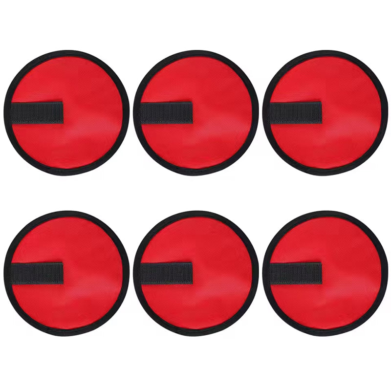 6 - piece set of 5.9 - inch lure wraps. Doubles as covers, gloves, hook protectors. Keeps anglers safe while fishing. - Smart Savvy