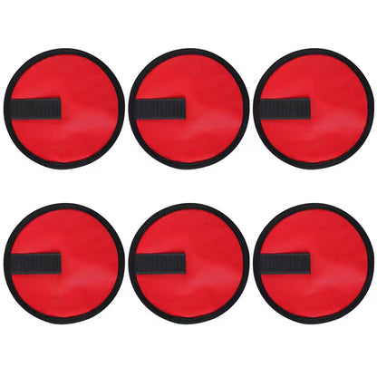 6 - piece set of 5.9 - inch lure wraps. Doubles as covers, gloves, hook protectors. Keeps anglers safe while fishing. - Smart Savvy