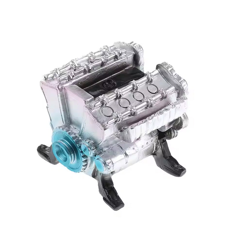 8 - Cylinder Resin Simulation Car Engine Model Kit. A Full - Metal DIY Assembly Toy for Car Enthusiasts - Smart Savvy