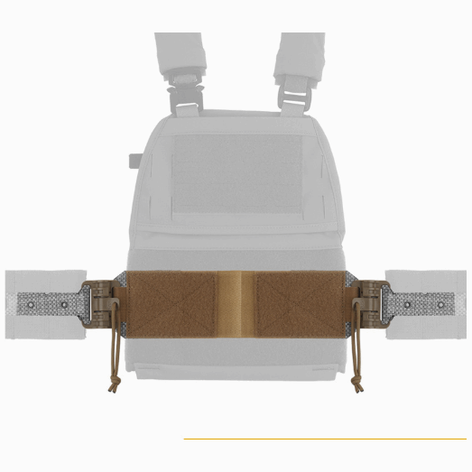 One Pair (2 Pieces) Style 3Ac Kit for FCPC V5 Tactical Vest Cummerbunds, with Quick Release Buckle, made of imported Tegris. - Smart Savvy