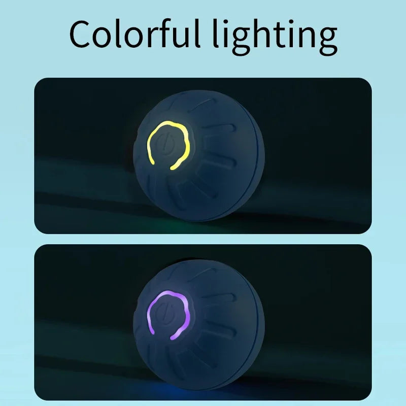 Smart Dog Toy Ball Electronic Interactive Pet Toy Moving Ball USB Automatic Moving Bouncing for Puppy Birthday Gift Cat Product eprolo
