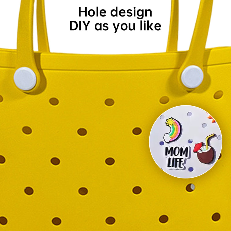 Boggs Bag: Extra Large Waterproof EVA Rubber Tote for Women, Ideal Christmas Gift & Travel Companion. - Smart Savvy