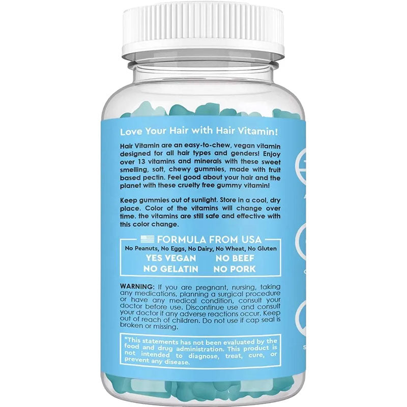 Hair gummies with biotin growth - Smart Savvy