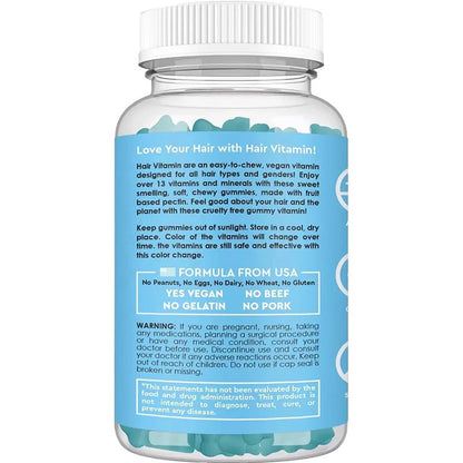 Hair gummies with biotin growth - Smart Savvy