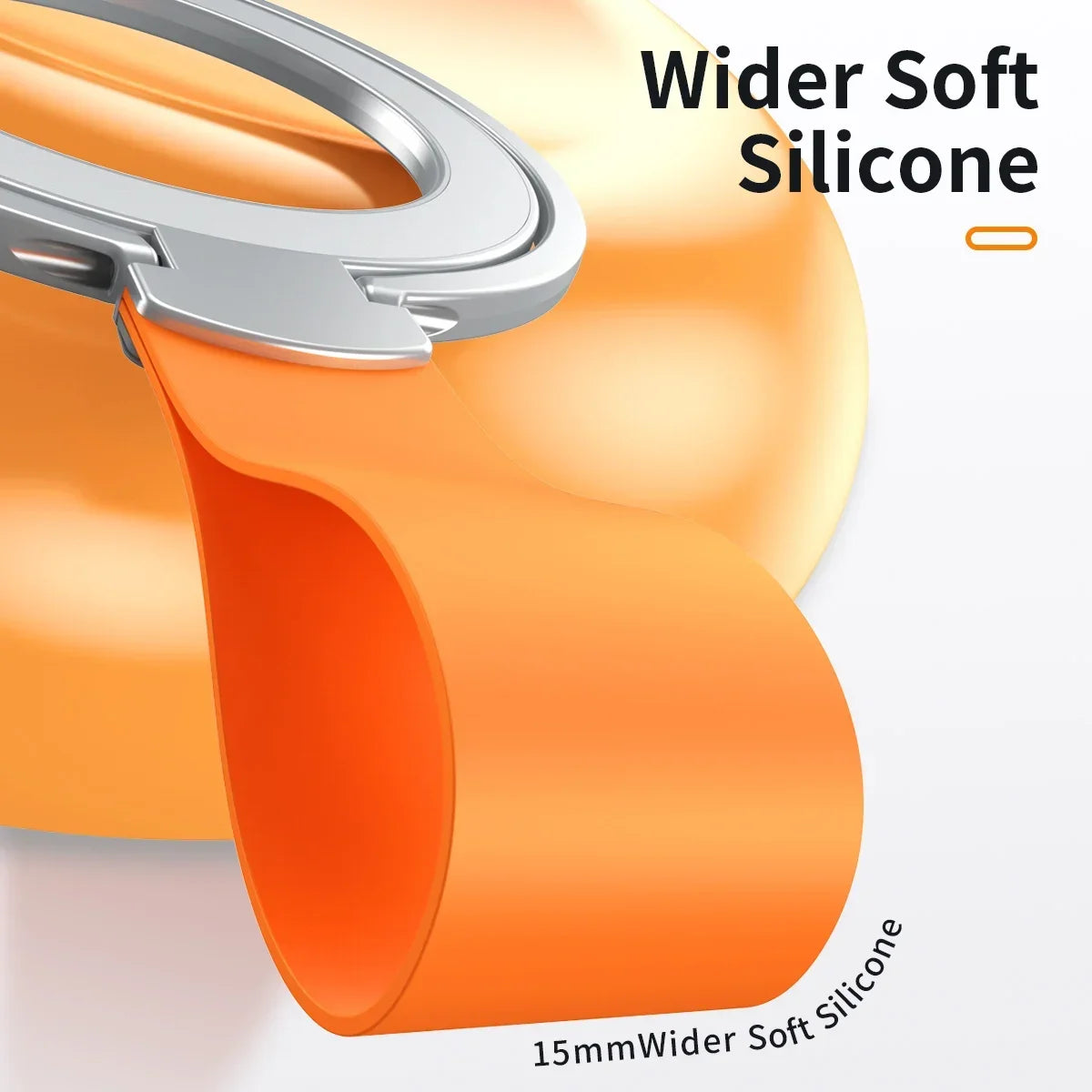 Magnetic Cell Phone Ring Holder for MagSafe Magnet Stand with Strap for IPhone 13 14 15 Samsung Mac Safe Removable Grip Bracket eprolo