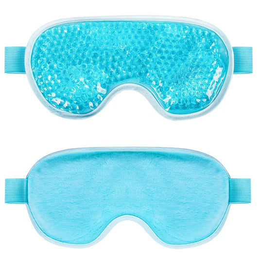 Cooling Eye Mask with Gel Bead Reusable Cold Compress Ice Pack Sleeping Eye Cooling Pads for After Eyelid Surgery Skin Care Tool eprolo