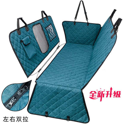 Divisible Waterproof Car Seat Pad for Rear Seats - Suitable for Pets and Humans, Thickened and Water-Resistant Automotive Backseat Pet Pad - Smart Savvy