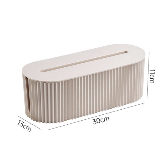 Desktop Outlet Cable Storage Box Power Plug Organizer eprolo