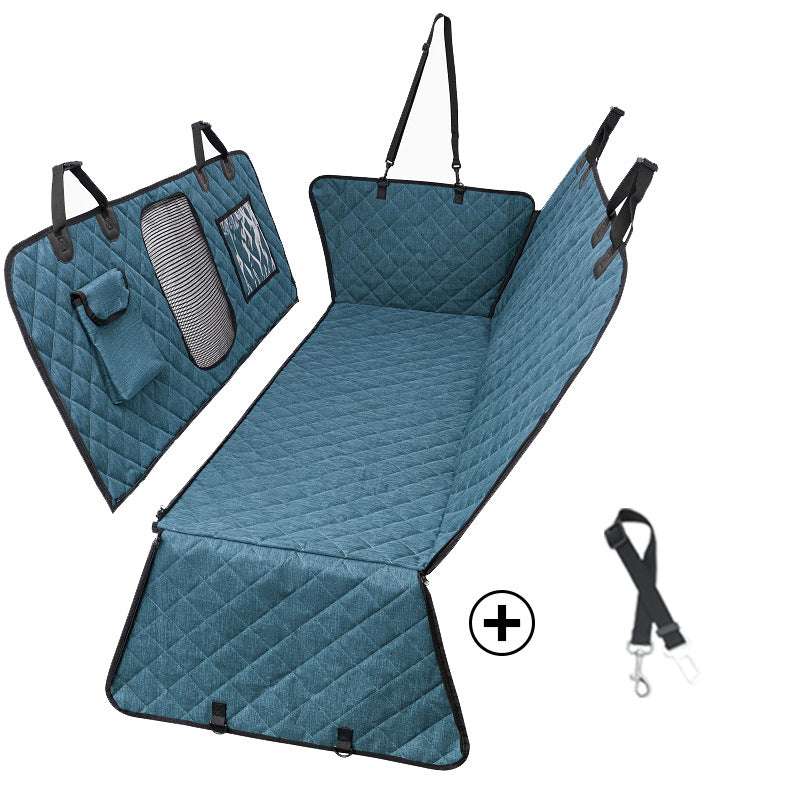 Divisible Waterproof Car Seat Pad for Rear Seats - Suitable for Pets and Humans, Thickened and Water-Resistant Automotive Backseat Pet Pad - Smart Savvy