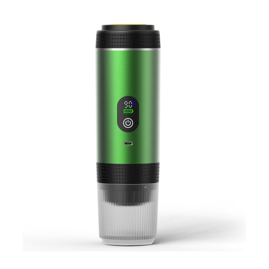 Portable Espresso Machine w/ Digital Display – 3-in-1 Capsule & Ground Coffee Maker for Travel, Camping & Office eprolo