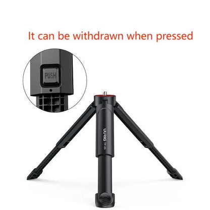 Introduction to Mobile Photography uurig TP-05 Mini Extended Tripod with Phone Clip Tripod - Smart Savvy