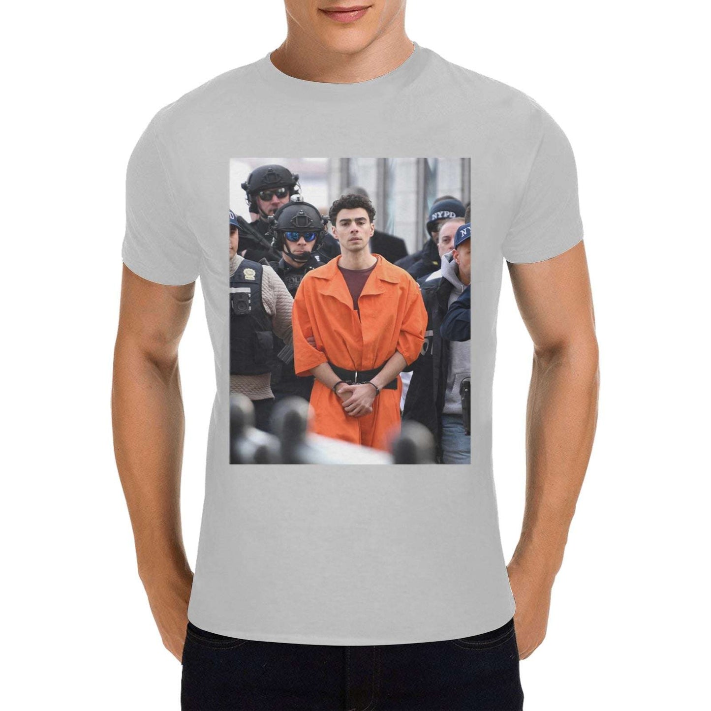 Men's Gildan T-shirt 100% Cotton (USA Size) (Model T02) - Smart Savvy