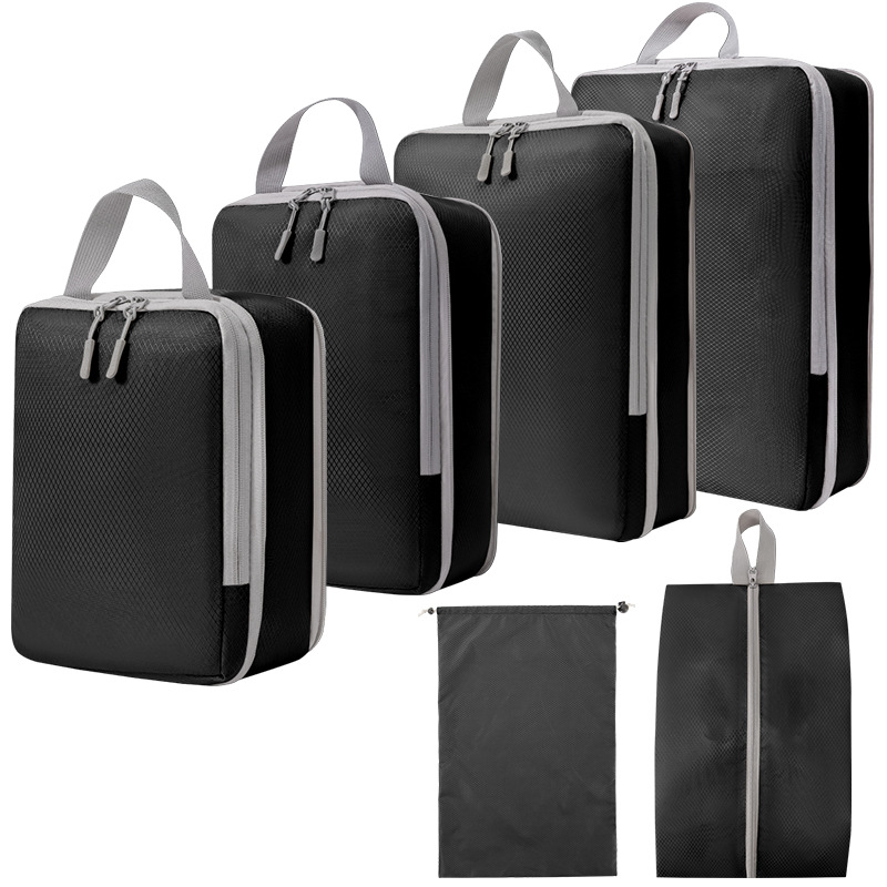 Compressed travel storage bag set, digital toiletries and cosmetics storage bag, shoes, luggage, clothing, travel storage bag eprolo