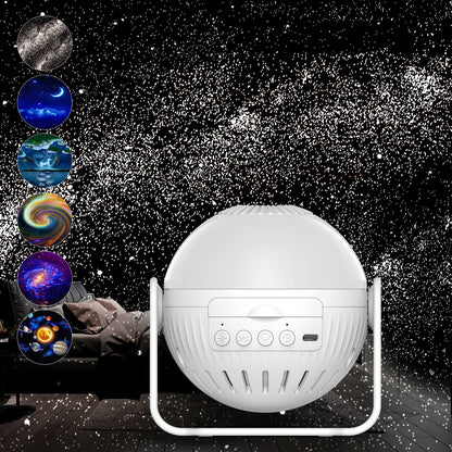 Star Planetarium 7 in 1 360 Adjustable with Planets Nebulae Moon for Kids Room Decor Night Light Ambiance Galaxy Projector eprolo