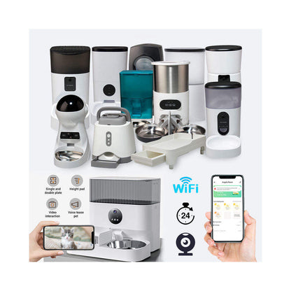 Wifi Smart APP Pet Feeder Household use Microchip Dog Automatic Pet Feeder Automatic Pet Feeder eprolo