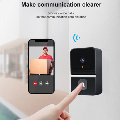Z30 Graffiti Smart Wireless Doorbell Home Smart Cat Eye WiFi Doorbell Home Visual Doorbell eprolo