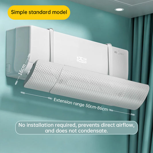AC Wind Deflector – Adjustable Air Conditioner Diffuser to Stop Cold Air Blowing Directly on You eprolo