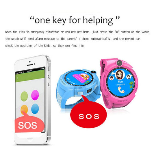 Q360 Kids Smart Watch with Camera GPS WIFI Location Child smartwatch SOS Anti-Lost Monitor Tracker baby WristWatch eprolo