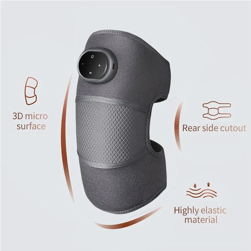 Electric heating knee pad self heating knee massager for keeping warm and treating pain in the knee joints of elderly cold legs - Smart Savvy