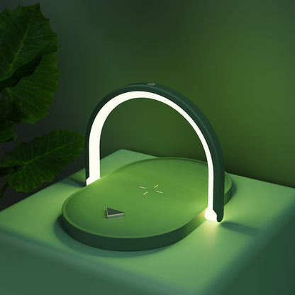 Night Light Wireless Charger 15W Fast Charge with Mobile Phone Stand Desk Lamp Power Bank eprolo