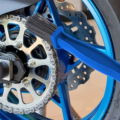 Cleaning Brush, Ideal for motorcycle & bicycle chain and electric car flywheel maintenance, a practical bike accessory. - Smart Savvy
