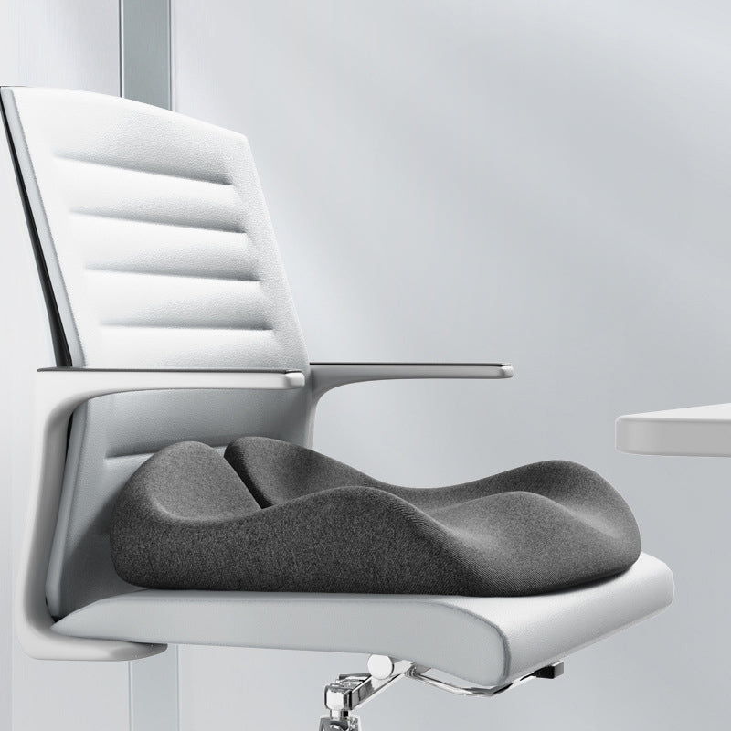 Memory Foam Coccyx Cushion. Alleviates tailbone/sciatica/back pain. Non - slip for office/car seats. - Smart Savvy