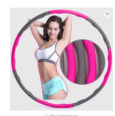 Best selling weighted hula hoops Exercise weight fitness hula hoops eprolo