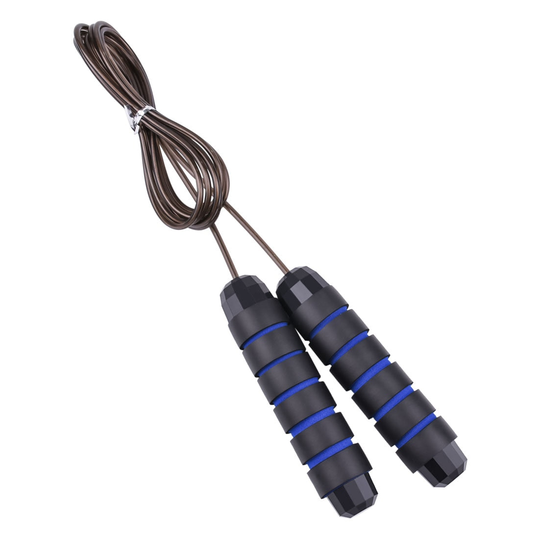 Jump Rope Tangle-Free Rapid Speed Jumping Rope Cable with Ball Bearings Steel Skipping Rope Gym Fitness Home Exercise Slim Body eprolo