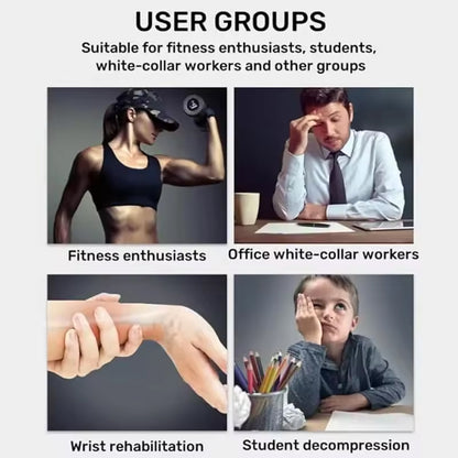 Auto-Counter Gyro Ball, a wrist exerciser with LED. Also named Wrist Power Gyro Ball, it builds arm strength for workouts. - Smart Savvy