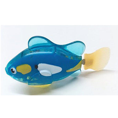 Luminous Electric Swimming Fish Toy Electronic Pet Fish Robot Fish Baby Bath Toy eprolo